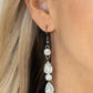 Raise Your Glass to Glamorous - Black Earring