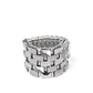 Checkered Couture - Silver Ring