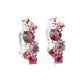 Cosmic Celebration - Pink Clip-On Earring
