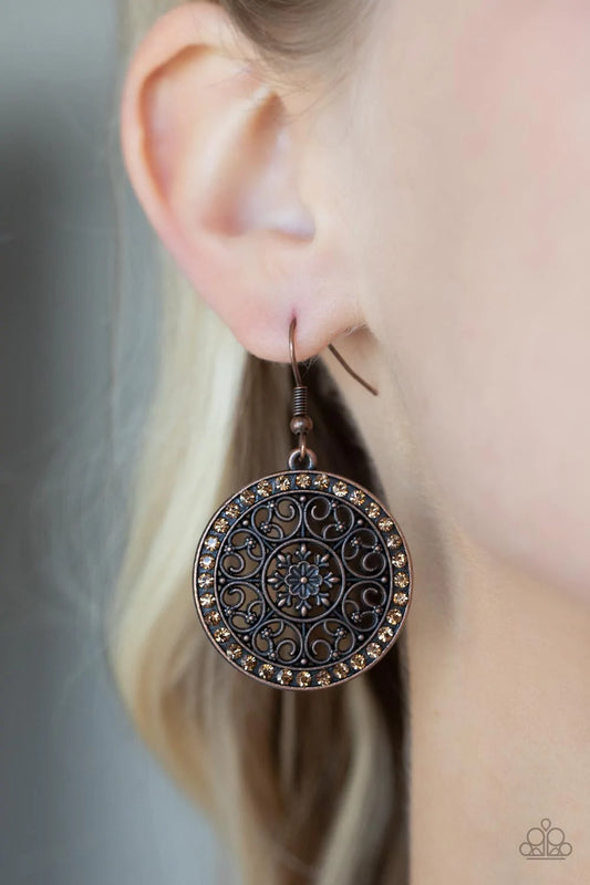 Bollywood Ballroom - Copper Earring