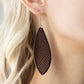 Surf Scene - Brown Earring