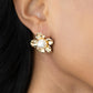 Apple Blossom Pearls - Gold Post Earring