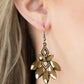 Galaxy Grandeur - Brass Earring