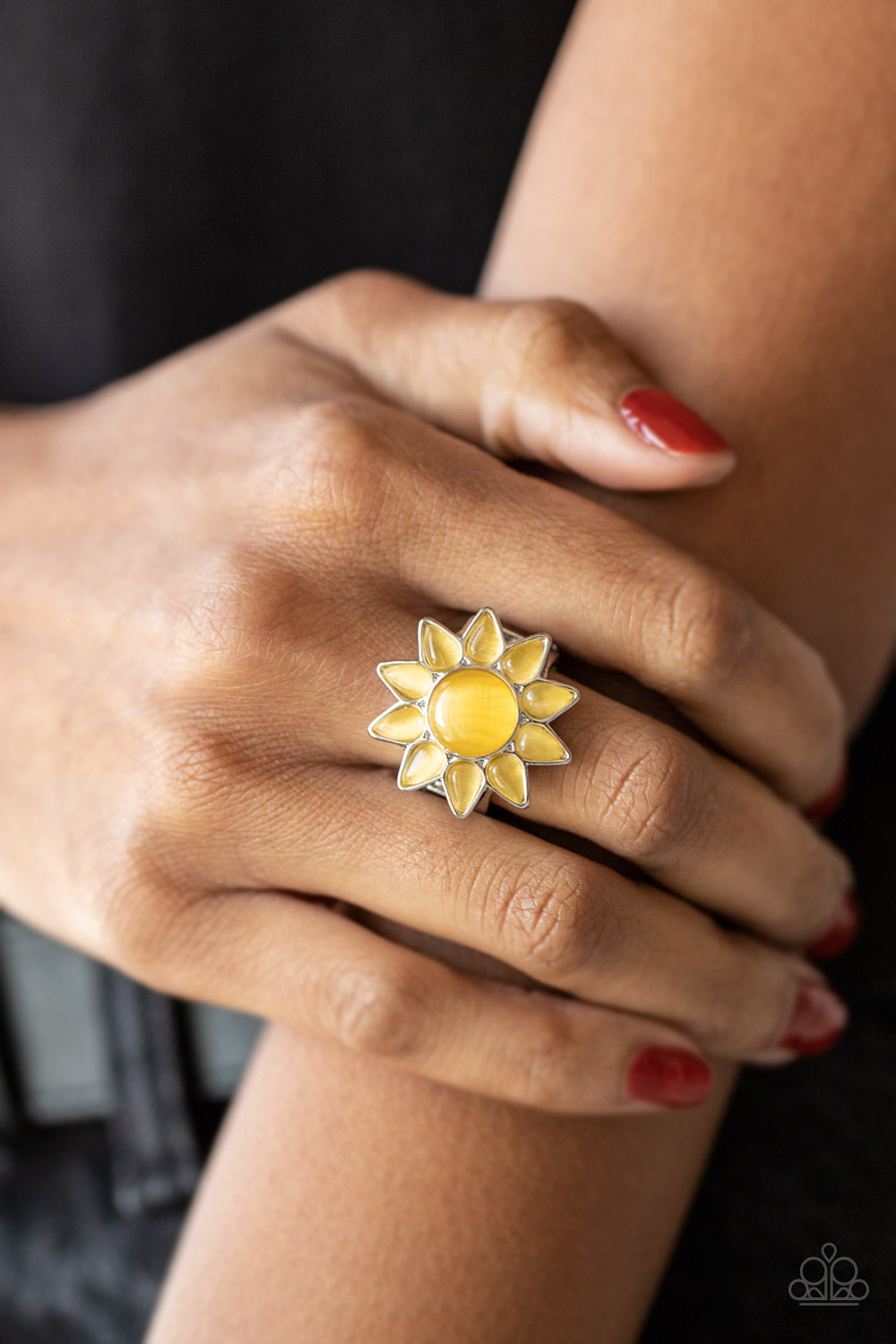 Blossoming Sunbeams - Yellow Ring