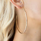 Mega Metro - Gold Hoop Earring