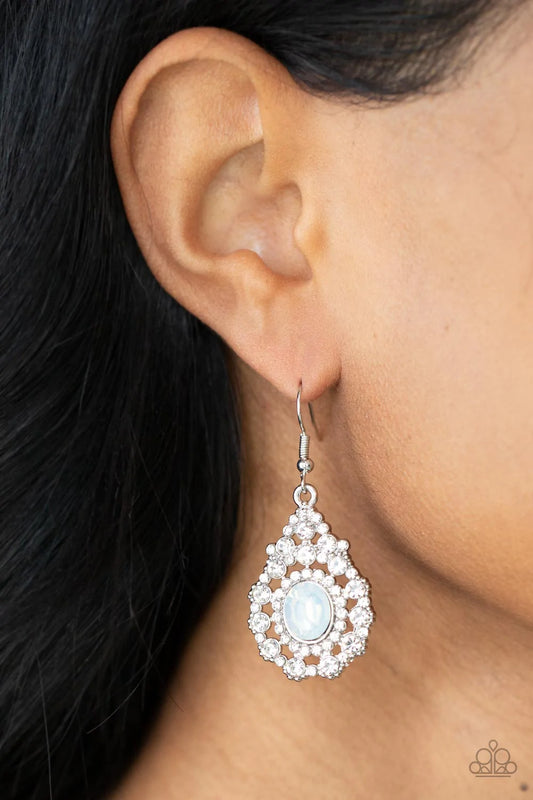 Celestial Charmer - White Earring