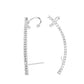 Sleekly Shimmering - White Post Ear-Crawler