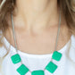Instant Mood Booster - Green Necklace