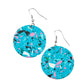 Tenaciously Terrazzo - Blue Earring