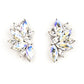 Instant Iridescence - White Post Earring