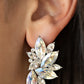 Instant Iridescence - White Post Earring
