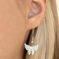 Bountiful Butterflies - White Necklace