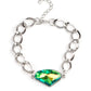 Galactic Grunge - Green Bracelet