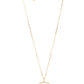 Galactic Glow - Gold Necklace