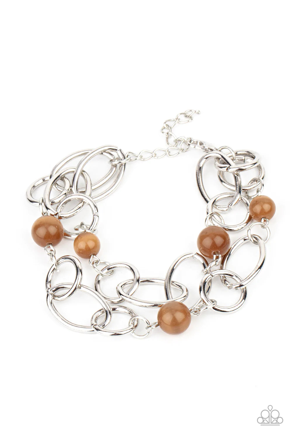 Delightfully Daydreamy - Brown Bracelet