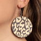 Catwalk Safari - Brown Earring