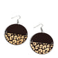 Jungle Catwalk - Brown Earring