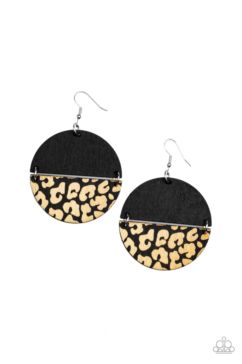 Jungle Catwalk - Black Earring