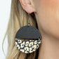 Jungle Catwalk - Black Earring