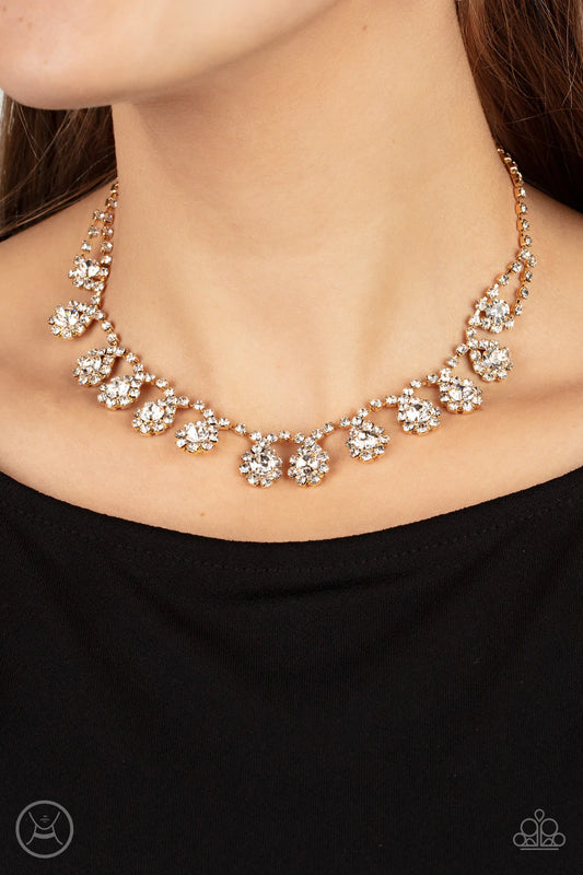 Princess Prominence - Gold Choker Necklace