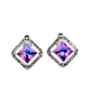 Cosmic Catwalk - Purple Clip-On Earring