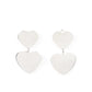 Cowgirl Crush - Silver Clip-On Earring