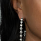Royal Reveler - Black Hoop Earring