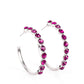 Photo Finish - Pink Hoop Earring