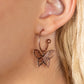 Butterfly Freestyle - Cooper Hoop Earring