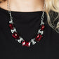 Flawlessly Famous - Red Necklace