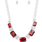 Flawlessly Famous - Red Necklace
