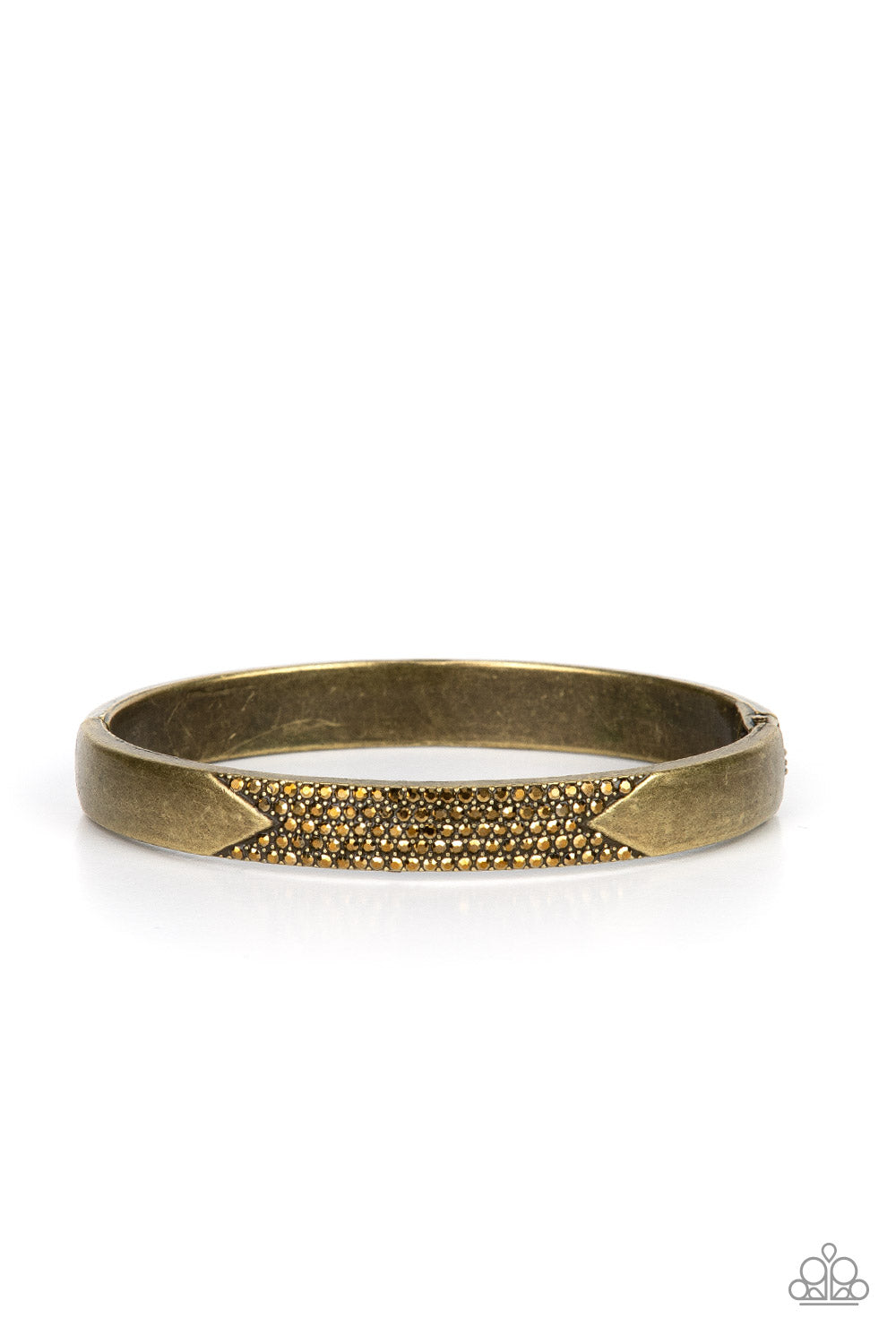 Radiant Edge - Brass Bracelet