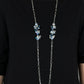 Poshly Parisian - Blue Necklace