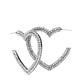 AMORE to love - Black Hoop Earring
