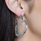 AMORE to love - Black Hoop Earring