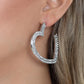AMORE to love - White Hoop Earring