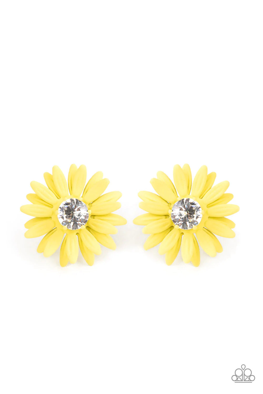 Sunshiny DAIS-y - Yellow Post Earring