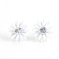 Sunshiny Daisy - White Post Earring