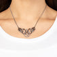 Thunderstruck Teardrops - Black Necklace