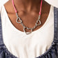 Fashionable Flirt - Pink Necklace