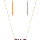 Petunia Picnic - Purple Necklace
