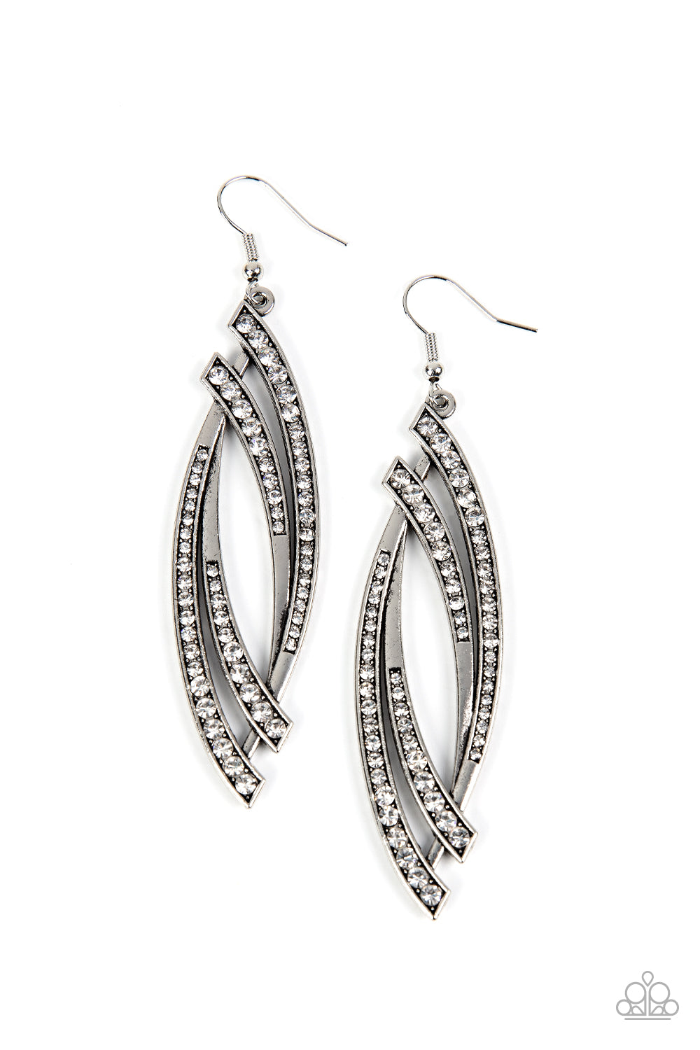 Twinkle for Two - White Earring