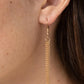 Undauntingly Urban - Gold Necklace
