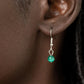 Gracefully Gemstone - Green Necklace