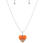 You Complete Me - Orange Necklace