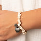 Love You to Pieces - White Bracelet
