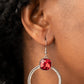 Cheers to Happily Ever After - Red Earring