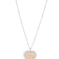 Heart Full of Luster - Brown Necklace