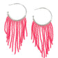Saguaro Breeze - Pink Hoop Earring