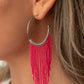 Saguaro Breeze - Pink Hoop Earring